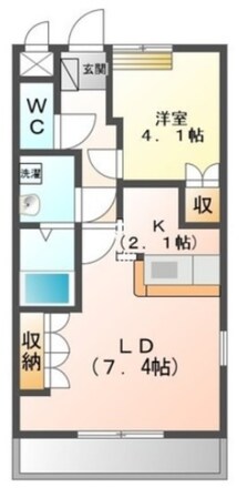 グランディール高坂の物件間取画像